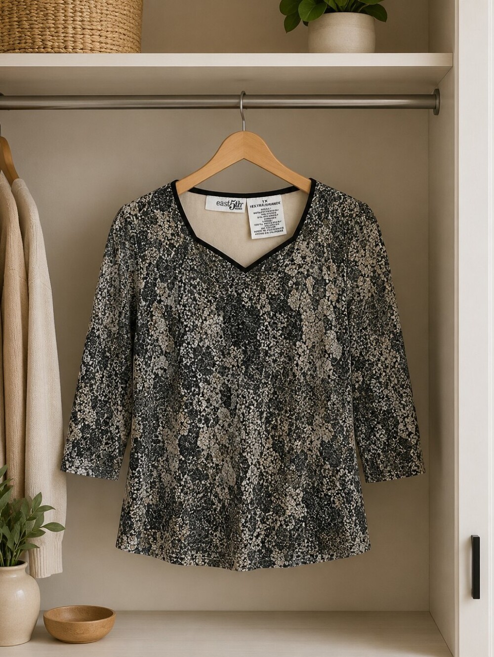 East 5th Elegant Blouse Size 1X